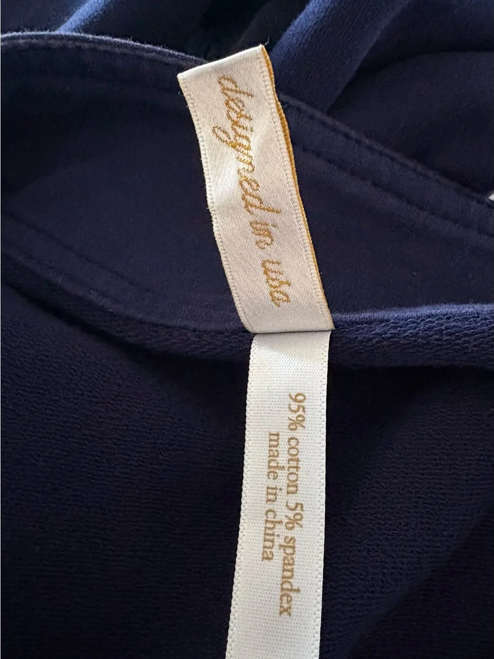 HELEN JON woman long sleeve zipper front navy blue size medium sport jacket - Picture 7 of 8